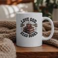 Love God Drink Coffee Read Books – Vintage Spiritual Reading Graphic Print Coffee Mug Love God Drink Coffee Read Books – Vintage Spiritual Reading Graphic Print Coffee Mug