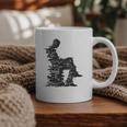 Men Pixel Art Geometric Book Human Drawing Graphic Men Graphic Print Coffee Mug