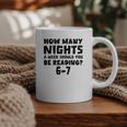 How Many Nights A Week Should You Be Reading 6-7 Book Lover Premium Tri-Blend Graphic Print Coffee Mug How Many Nights A Week Should You Be Reading 6-7 Book Lover Premium Tri-Blend Graphic Print Coffee Mug
