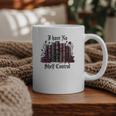 I Have No Shelf Control Dark Academia Book Lover TBR Graphic Print Coffee Mug