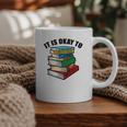 It Is Okay To Be a Grumpy Old Man Book Lover Premium Graphic Print Coffee Mug