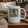Poirot Mystery Books Vintage Detective Premium Tri-Blend Graphic Print Coffee Mug