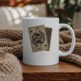 Queen Of Books Playing Card Aesthetic For Book Lovers Premium Tri-Blend Graphic Print Coffee Mug