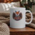 I Read Banned Books Sly Fox Reading Books Graphic Print Coffee Mug