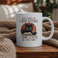 i Read Books And i Know Things Cat Reading Coffee Graphic Print Coffee Mug