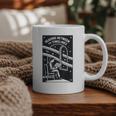 Reading Between The Timelines Time Travel Books Graphic Print Coffee Mug