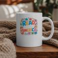 Reads Across Tee America Reading Teacher Books Reader Kids Graphic Print Coffee Mug Reads Across Tee America Reading Teacher Books Reader Kids Graphic Print Coffee Mug