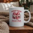 Romance Book Reading Bookish Romance Reader Social Club Graphic Print Coffee Mug