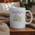 Tale As Old As Time Floral Bookshop Romantic Graphic Print Coffee Mug