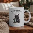 At Times I Think To Myself Drop The Book And Get Stuff Done Graphic Print Coffee Mug