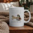 Tiny Dinosaur Read Books & Pet My Bearded Dragon Lover Premium Tri-Blend Graphic Print Coffee Mug
