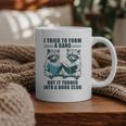 I Tried To Form Gang But It Turned Into A Book Club Raccoon Graphic Print Coffee Mug I Tried To Form Gang But It Turned Into A Book Club Raccoon Graphic Print Coffee Mug