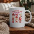 Valentines Reading Book Lover All Booked For Valentine's Day Graphic Print Coffee Mug