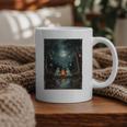 Vintage Ghost Book Reading Camping Gothic Halloween Teachers Graphic Print Coffee Mug Vintage Ghost Book Reading Camping Gothic Halloween Teachers Graphic Print Coffee Mug