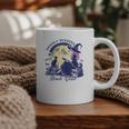 Vintage Sexy Witch Spooky Readers Book Lover Club Halloween Graphic Print Coffee Mug
