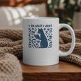 I Do What I Want Cat Reading Book Boho Flowers Vintage Graphic Print Coffee Mug I Do What I Want Cat Reading Book Boho Flowers Vintage Graphic Print Coffee Mug