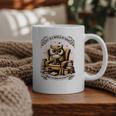 Wise Owl Reading Books Graphic Print Coffee Mug