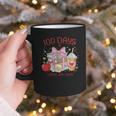 100th Day Of School Teachers 100 Days Of Coffee Chaos Books Graphic Print Coffee Mug
