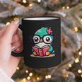 Adorable Book Lover Humming Bird With Reading Glasses Cute Graphic Print Coffee Mug Adorable Book Lover Humming Bird With Reading Glasses Cute Graphic Print Coffee Mug
