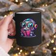 Adorable Book Lover Robot With Reading Glasses Cute Graphic Print Coffee Mug Adorable Book Lover Robot With Reading Glasses Cute Graphic Print Coffee Mug