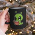 Alien Reading Book Believe In Yourself Kids Women Men Graphic Print Coffee Mug