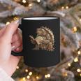 Alligator Snapping Turtle Reading A Book Graphic Print Coffee Mug