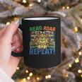 Animals Read Reading Book Library First Day Of School Kids Graphic Print Coffee Mug