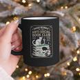 Anti-Social Book-Club Cat Graphic Graphic Print Coffee Mug Anti-Social Book-Club Cat Graphic Graphic Print Coffee Mug