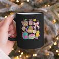 Apple Disco Pencil Books Bow Teacher Student Back To School Graphic Print Coffee Mug