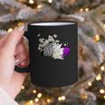 Asexual Book Lover LGBT Reading Pride Ace Flag Daisy Graphic Print Coffee Mug Asexual Book Lover LGBT Reading Pride Ace Flag Daisy Graphic Print Coffee Mug