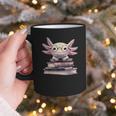 Axolotl Books Readsalotl Reading Bookworm Kawaii Axolotl Graphic Print Coffee Mug