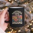 Backpacks Books And Big Dreams Cute Back To School Graphic Print Coffee Mug