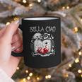 Bella Ciao Goodbye Beautiful Skull Book Of Dark Magic Occult Graphic Print Coffee Mug Bella Ciao Goodbye Beautiful Skull Book Of Dark Magic Occult Graphic Print Coffee Mug