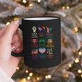 BLM Human Rights Feminism Trans Science Books LGBTQ Kindness Graphic Print Coffee Mug