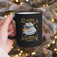 Book Adventure Library Student Teacher Book Graphic Print Coffee Mug