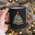 Book Christmas Tree For Librarians Book Lovers Graphic Print Coffee Mug