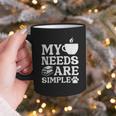 Book Coffee Dog Book My Needs Are Simple Men Women Kids Graphic Print Coffee Mug Book Coffee Dog Book My Needs Are Simple Men Women Kids Graphic Print Coffee Mug