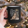Book And Dog Lover Bookworm Reader Book Lover Graphic Print Coffee Mug
