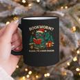 Book Dragon Christmas Reading For Fantasy Lovers Graphic Print Coffee Mug