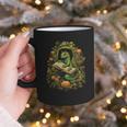 Book Dragon Reading Books Bookworm Fantasy Graphic Print Coffee Mug