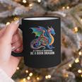 Be a Book Dragon Reading Graphic Print Coffee Mug