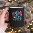 Book Dragon Reading Graphic Print Coffee Mug Book Dragon Reading Graphic Print Coffee Mug