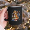 Book Dragon Reading Book Lover Graphic Print Coffee Mug