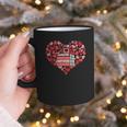 Book Heart Cute Read Book Reading Librarian Across America Graphic Print Coffee Mug Book Heart Cute Read Book Reading Librarian Across America Graphic Print Coffee Mug