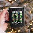 Book Leprechaun St Patrick's Day Library Librarian Reading Graphic Print Coffee Mug Book Leprechaun St Patrick's Day Library Librarian Reading Graphic Print Coffee Mug