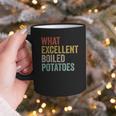 Book Lover Austen Literature What Excellent Boiled Potatoes Graphic Print Coffee Mug