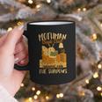 Book Lover Moth Mothman Book Club Reading Into Shadows Graphic Print Coffee Mug
