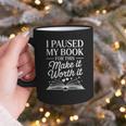 Book Lover Reading Quote For Reading Teacher Graphic Print Coffee Mug