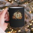 Book Pumpkin Fall Reading Thanksgiving Teacher Librarian Graphic Print Coffee Mug
