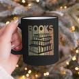 Book Reader Vintage Bookworm Retro Book Lover Graphic Print Coffee Mug